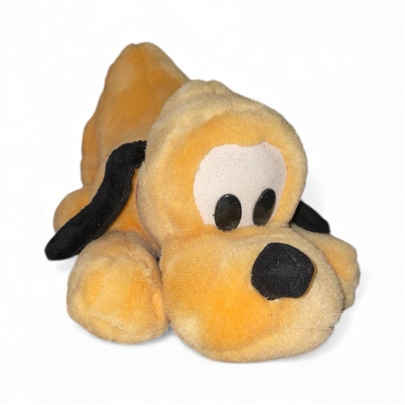 Disney Other - Disney Plush Dog Toy - Yellow and Black